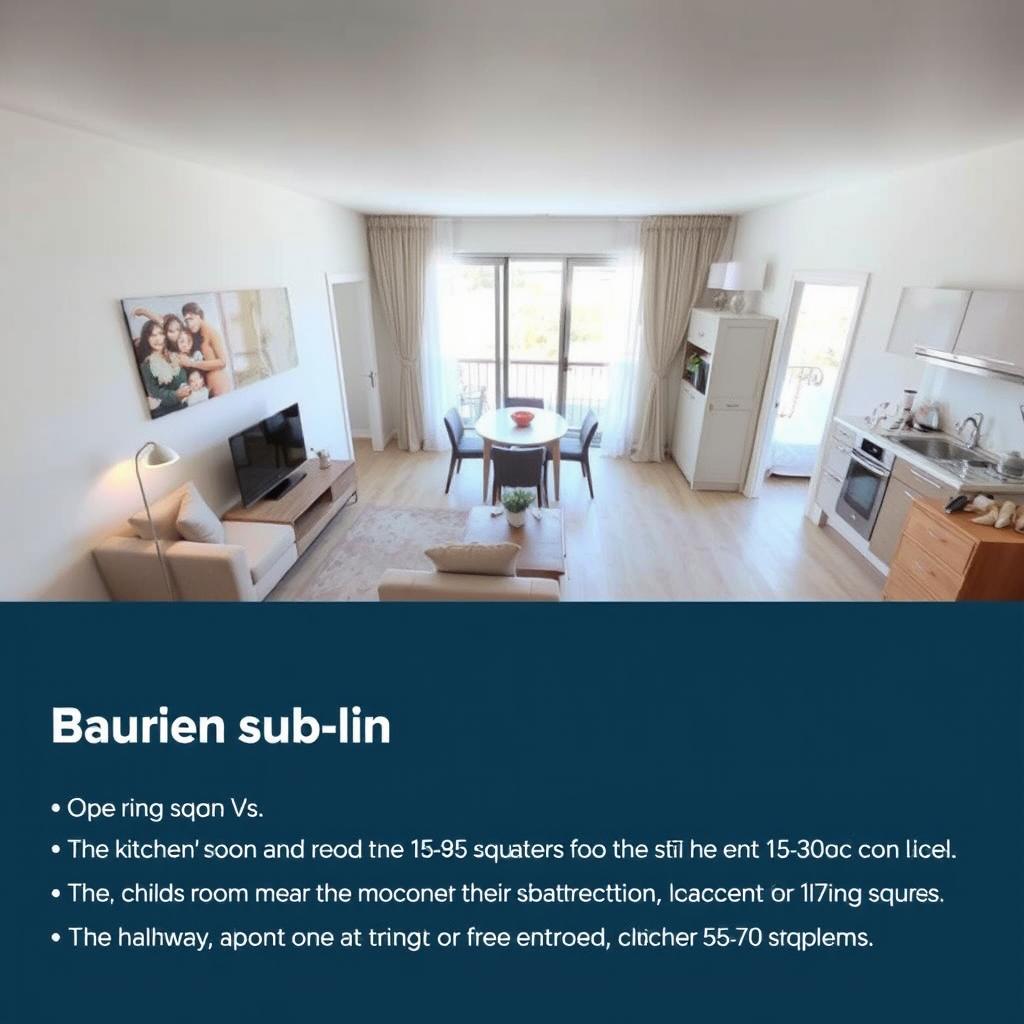 A spacious and well-lit living room and sitting area measuring 30-35 square meters, connected to a balcony at the end of the house