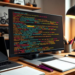 A detailed guide showcasing HTML code formatting techniques