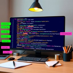 A detailed guide showcasing HTML code formatting techniques