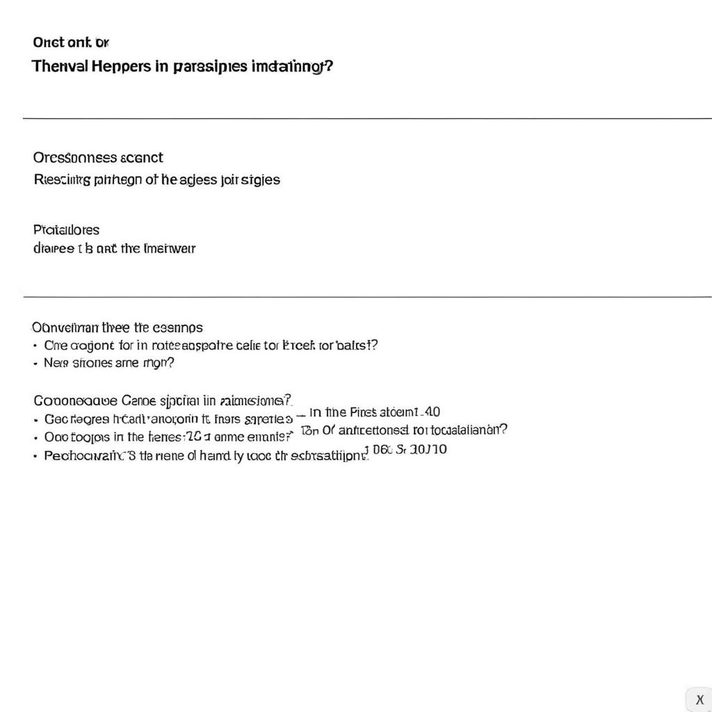 Mastering Clarity: Document Typography Close-Up