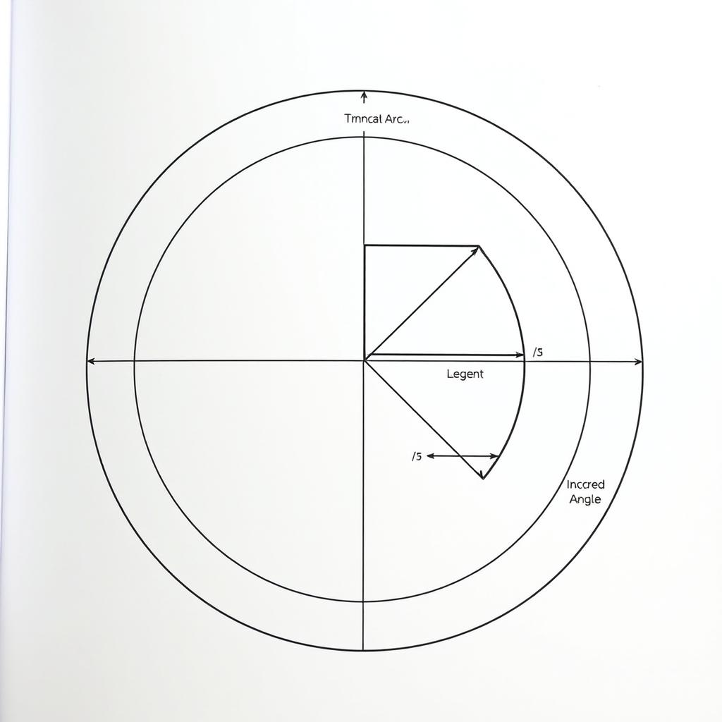Explore the Beauty of Geometry: Detailed Circle Diagram