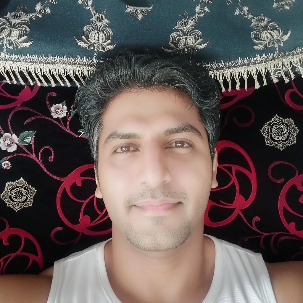Cozy Vibes: Smiling Selfie in Bed