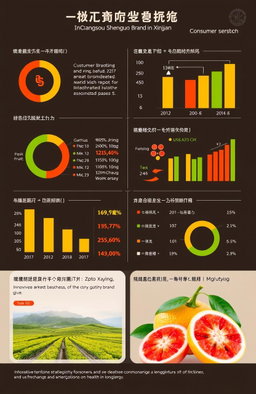 A market research report focused on consumer purchasing intentions for the 'Changsou Shengguo' brand in Xinjiang, featuring detailed graphs and tables showcasing data on customer demographics, preferences, and buying behaviors