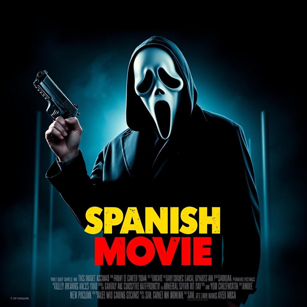 A movie poster for a film titled 'Spanish Movie'