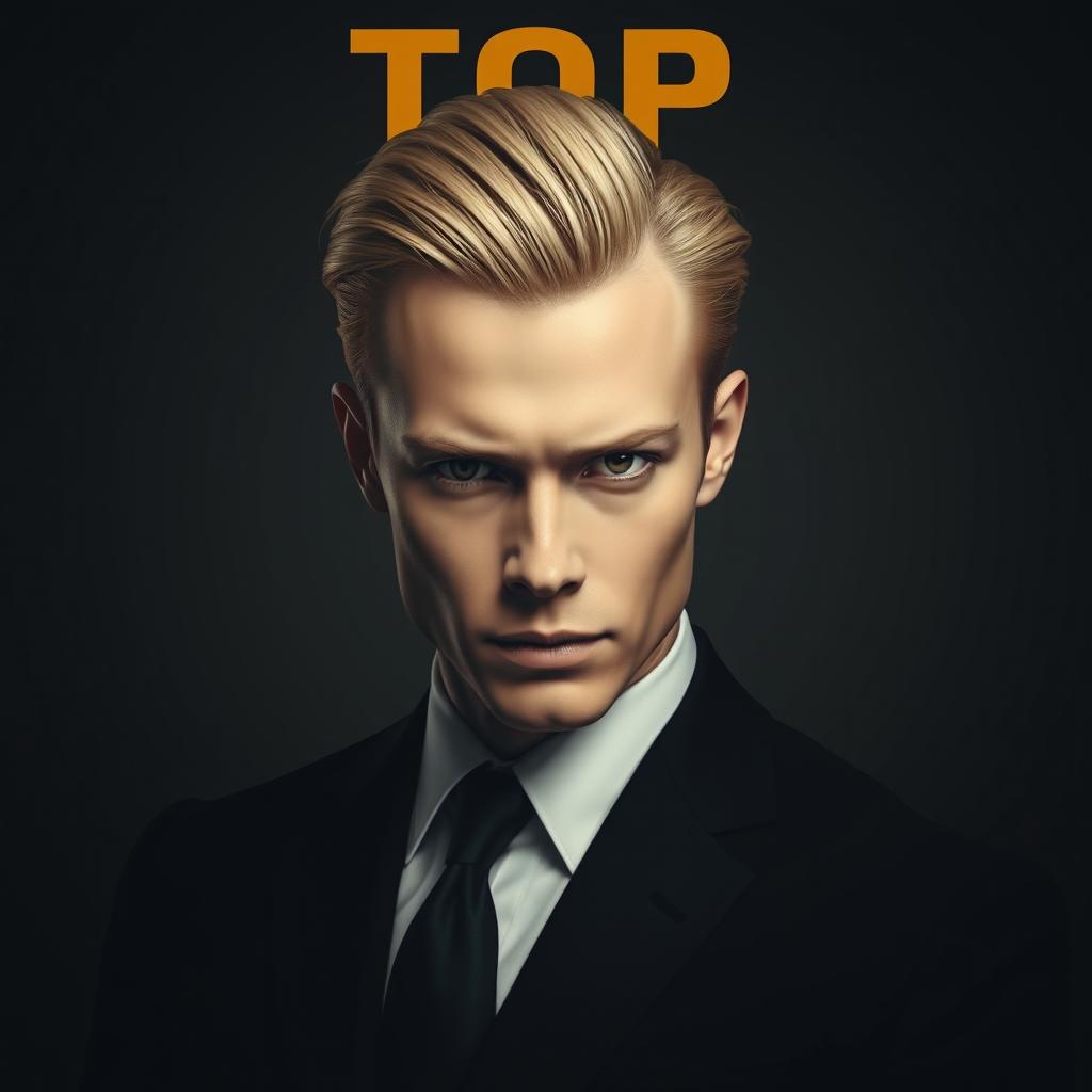 A captivating portrait of Johan Liebert, the iconic character known for his chilling demeanor and charismatic presence