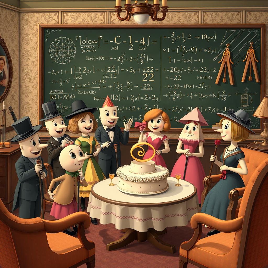 Vintage-Inspired Math Party: Shapes and Numbers Unite