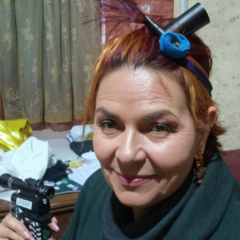 Capture the Joy: Selfie with a Pop of Red
