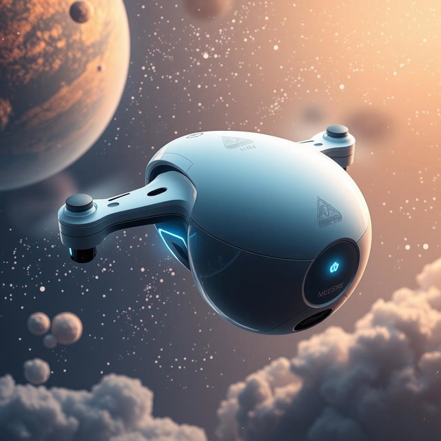 Explore the Future: Stylish Space-Inspired Drone