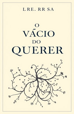 A classic style book cover for 'O VÍCIO DO QUERER', blending elements of vintage design with intricate scientific motifs