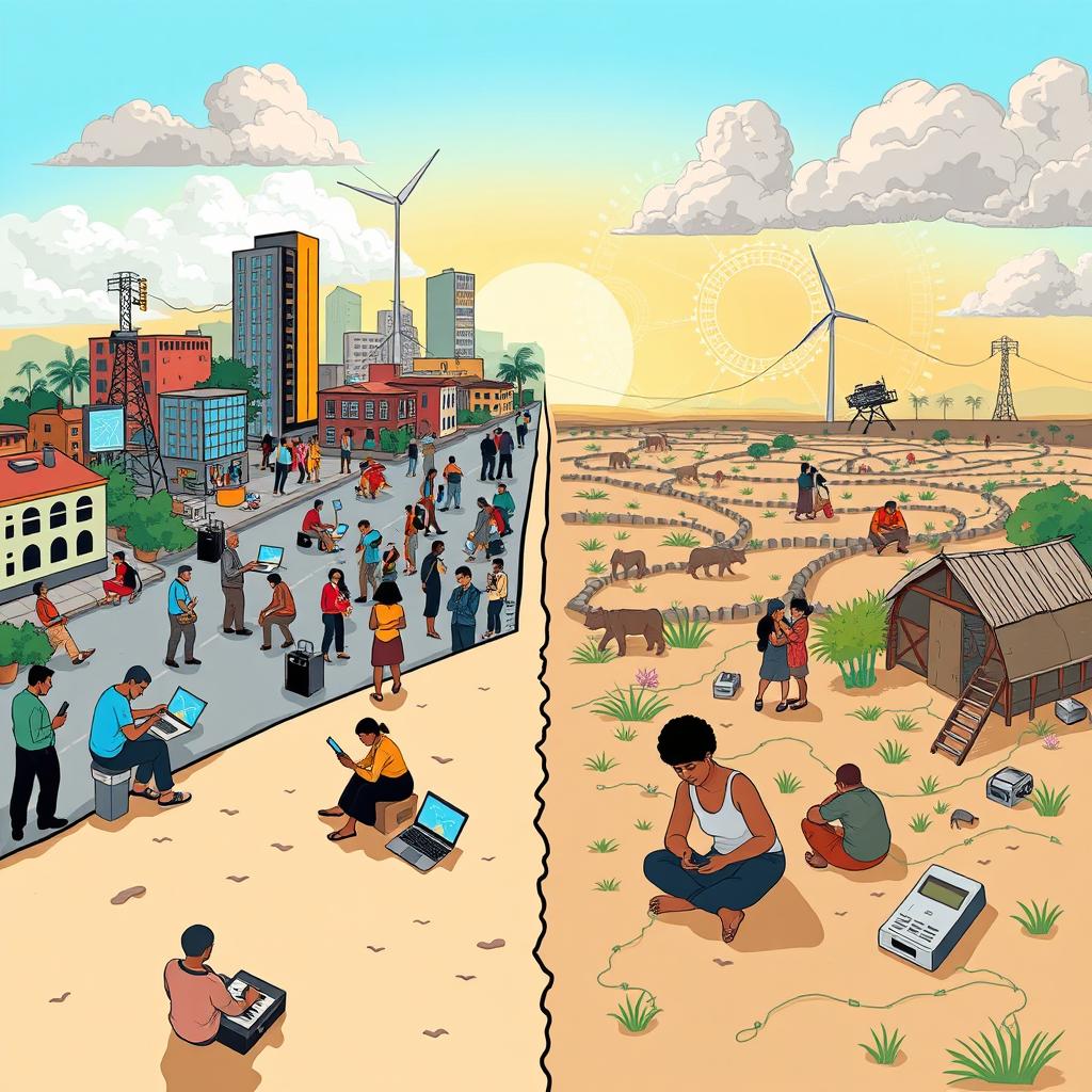 Bridging the Digital Divide: A Visual Concept