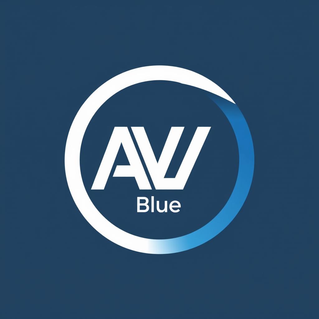 Sleek AV Logo Design Inspired by HP