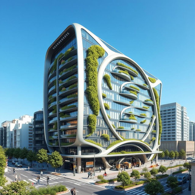 Explore a Neo-Futuristic Marvel: 12-Story Architectural Wonder