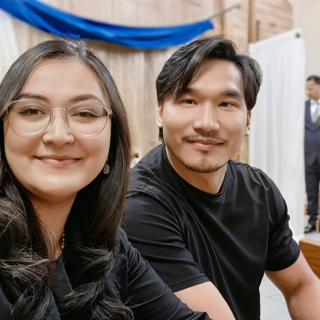 Celebrate Love: A Cozy Moment Between a Happy Couple