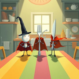 In a fairytale kitchen, Mr