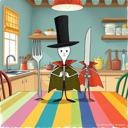 In a fairytale kitchen, Mr