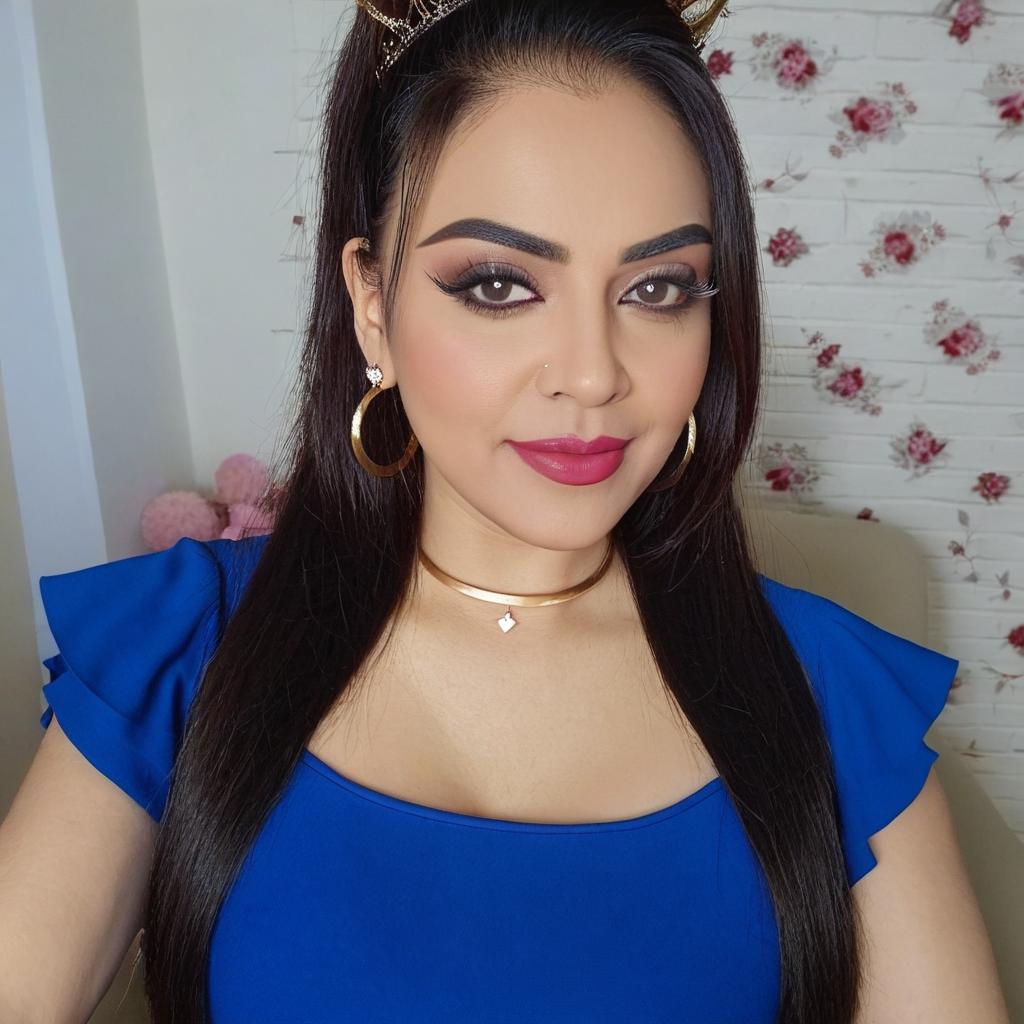 Unleash Your Inner Queen: Glamorous Woman in Tiara