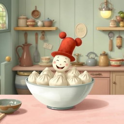 In a whimsical fairy tale kitchen, Mr