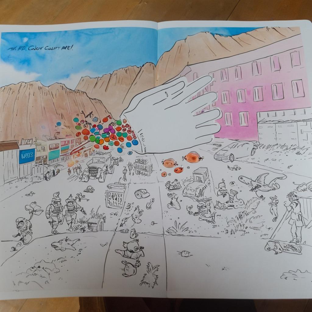 Whimsical Cartoon Sketch: Embrace the Playful Side