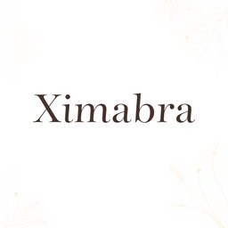 A stylish and elegant banner for a women's clothing store featuring the word 'Ximabra' prominently displayed in an attractive font