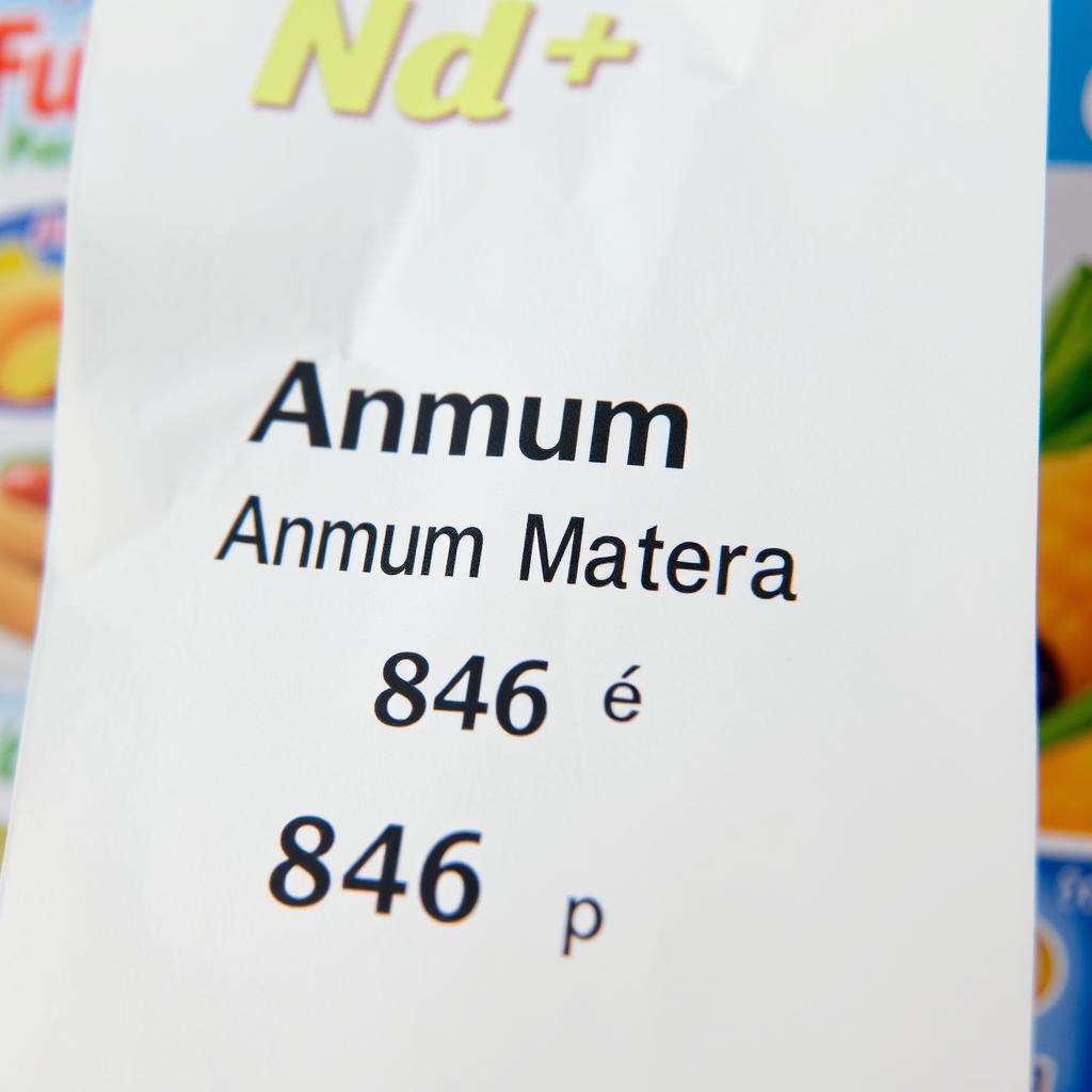 A detailed close-up shot of a Philippine receipt featuring the purchase of Anmum Materna