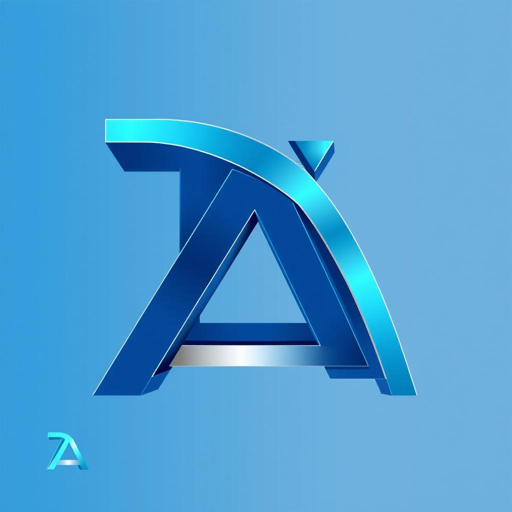 A modern and stylish logo design featuring the letters 'T' and 'A'