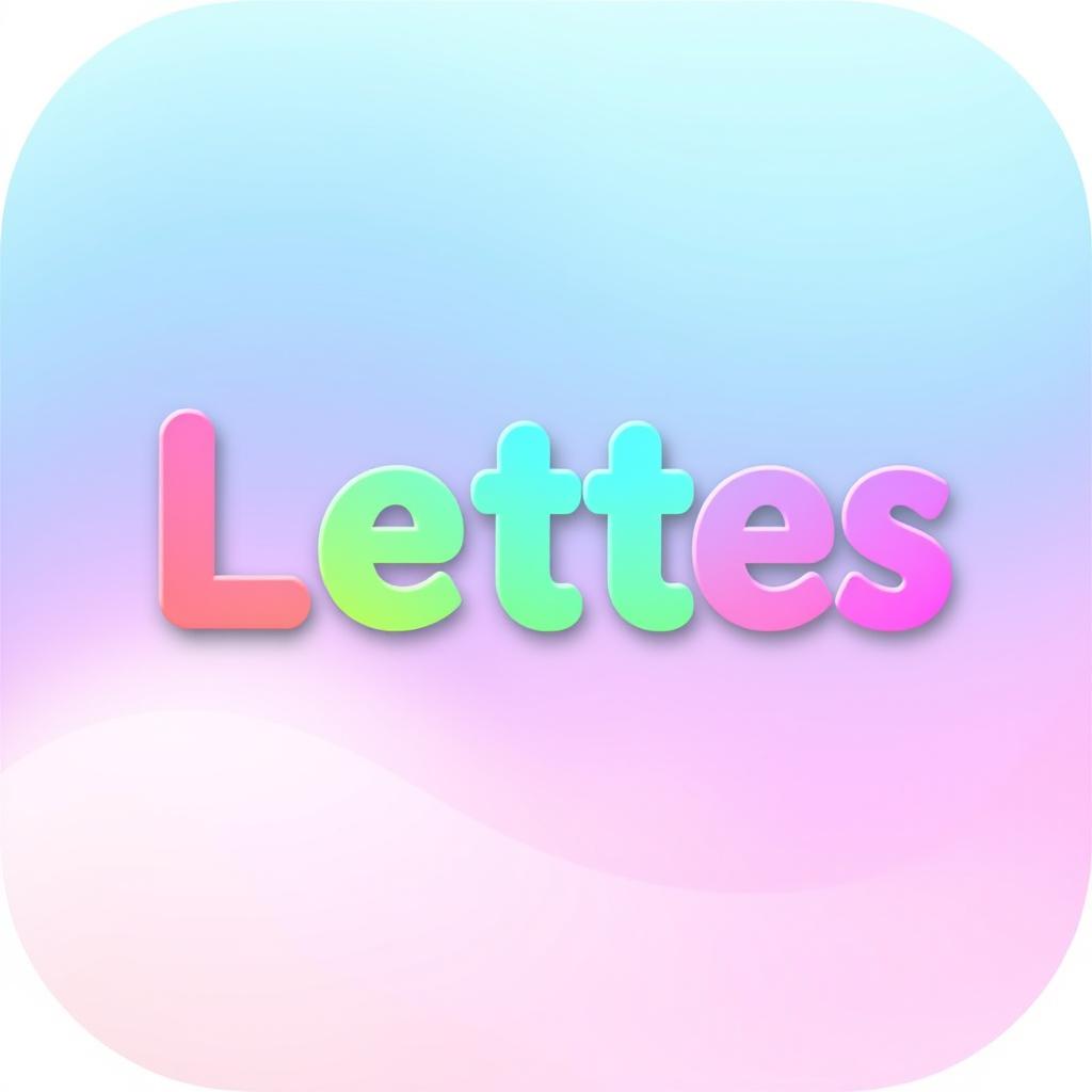 An icon featuring the text, stylized in a modern, clean font
