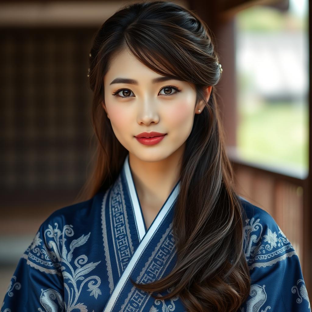 A beautiful woman in her mid-20s, showcasing her full body