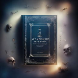 A digital art representation of a book cover titled 'The Medium's Guide to the Afterlife'