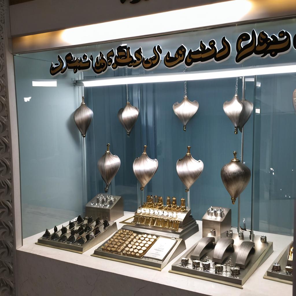 Enchanting Jewelry Display Window