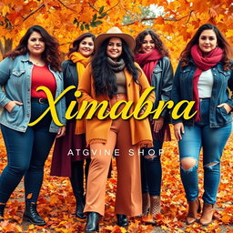 A vibrant online store banner for a women's clothing shop, sized 1920x800 pixels