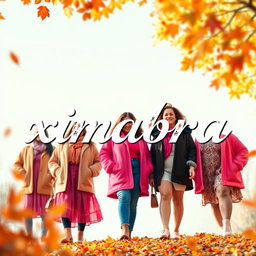 A vibrant online store banner for women's clothing, measuring 1920x800 pixels, featuring the word 'ximabra' in a vintage Priscilla Script Regular font