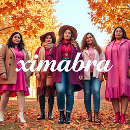 A vibrant online store banner for women's clothing, measuring 1920x800 pixels, featuring the word 'ximabra' in a vintage Priscilla Script Regular font