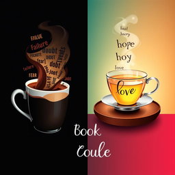An imaginative book cover design featuring a striking visual concept