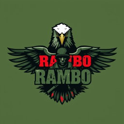 Unleash the Spirit: Rambo Inspired Logo