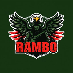 Unleash the Spirit: Rambo Inspired Logo