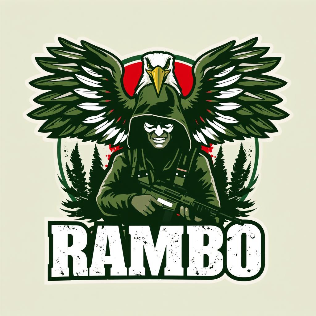 Unleash the Spirit: Rambo Inspired Logo
