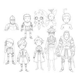 Unleash Your Imagination with Blank Character Sketches