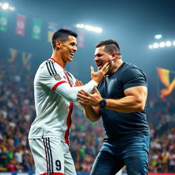 Epic Showdown: Cristiano Ronaldo & Mr. Dynamic Duel