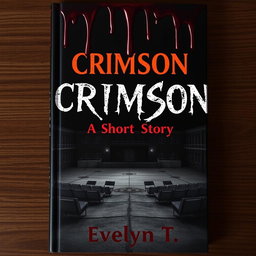 A horror book cover featuring dark and haunting imagery