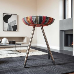 Innovative Modern Stool: A Splash of Color for Your Space