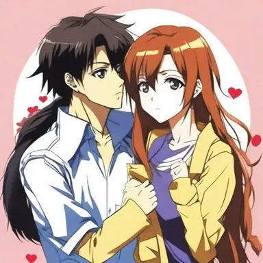 The anime series portrayed the amorousness between the two main characters, creating a captivating love story.