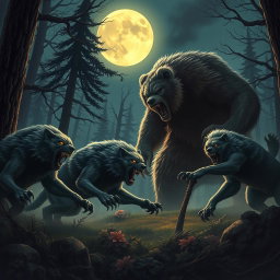 Epic Showdown: Werewolves vs. Werebears