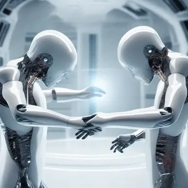In the futuristic world, advanced technologies could induce the amorousness of individuals with a simple touch.