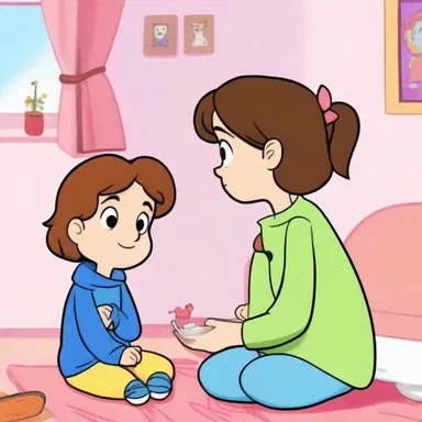 The cartoon episode portrayed the amorousness between the lovable characters, creating a heartwarming storyline.