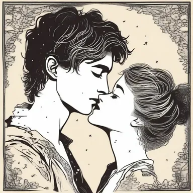 The novel beautifully described the amorousness between the star-crossed lovers, evoking intense emotions in the readers.