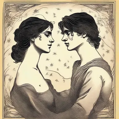 The novel beautifully described the amorousness between the star-crossed lovers, evoking intense emotions in the readers.
