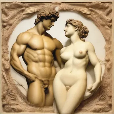 In ancient Greek mythology, the god Apollo's amorousness often led to passionate affairs with mortal women.