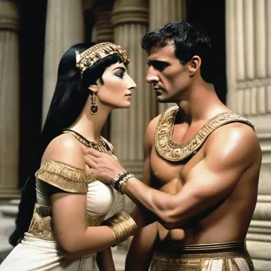 The historical event of Cleopatra's amorousness towards Mark Antony shaped the course of ancient Rome and Egypt.