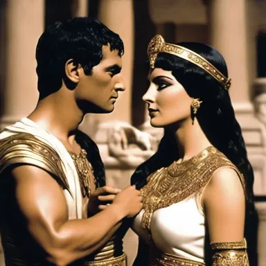 The historical event of Cleopatra's amorousness towards Mark Antony shaped the course of ancient Rome and Egypt.