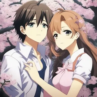 The anime series beautifully portrayed the amorousness between the two main characters, their love blossoming amidst the chaos.